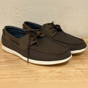 Mens Boat Shoes MESH Casual Slip On Shoes Size 9